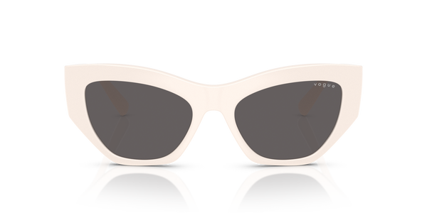 VOGUE-5607/S 312487 FULL IVORY(BLACK SMOKE 53*18, Marfil, hi-res 1