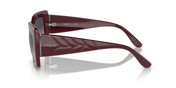 VOGUE-5481S/S 304890 FULL BORDEAUX(VIOLET GRADIENT GREY 52*21, Burdeus, hi-res 2
