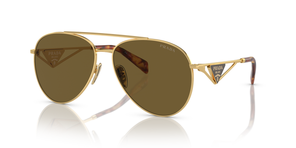 PRADA-73ZS/S 5AK01T GOLD DARK BROWN 58*14, , hi-res 0