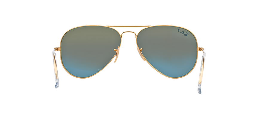 RB-3025 112/4L ORO MT/AZUL 58*, Daurat, hi-res image number 3