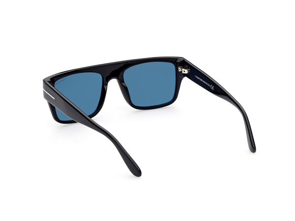 TOMFORD-0907/S 01V shiny black  (blue 55*19, Negre, hi-res 2