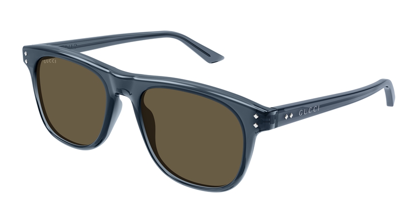 GUCCI-1893S/S 004 BLUE-BLUE-BROWN 53*18, Blau, hi-res image number 0