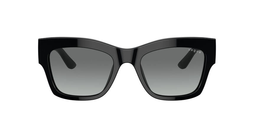 VOGUE-5524/S W44/11 BLACK(GREY GRADIENT 54*20, Negre, hi-res image number 1