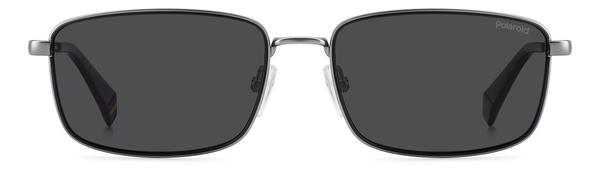 POLAROID-6227/S/X/S SVK*M9 MATTE RUTHENIUM BLACK(GREY POLARIZED 56*17, Gris mat Negre, hi-res 1