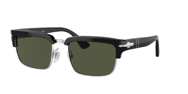 PERSOL-3354S/S 95/31 BLACK/SILVER(GREEN 56*20, , hi-res 0