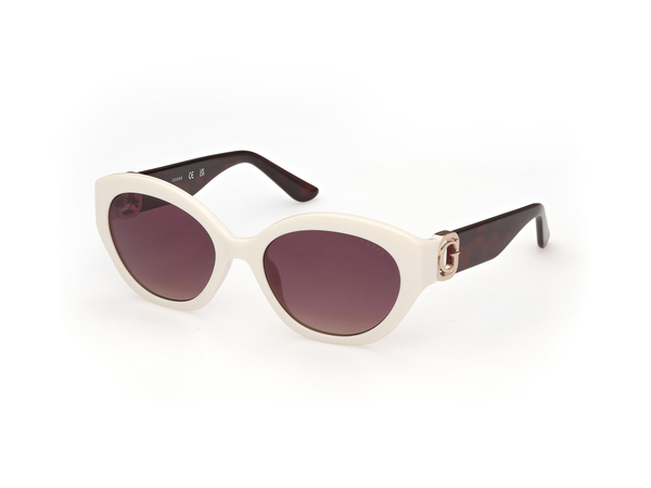 GUESS-00104/S 21B white 56*19, Blanc, hi-res 0