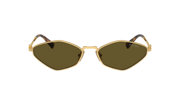 MIUMIU-56ZS/S 5AK/09Z GOLD (BROWN 56*17, Daurat, hi-res 1