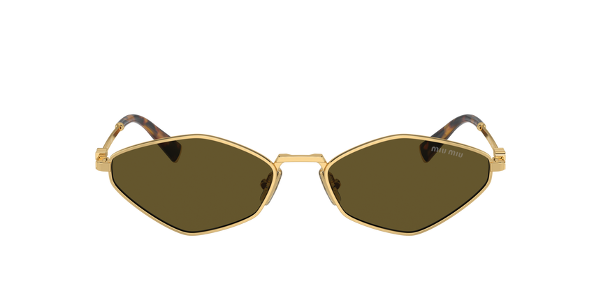 MIUMIU-56ZS/S 5AK/09Z GOLD (BROWN 56*17, Daurat, hi-res image number 1