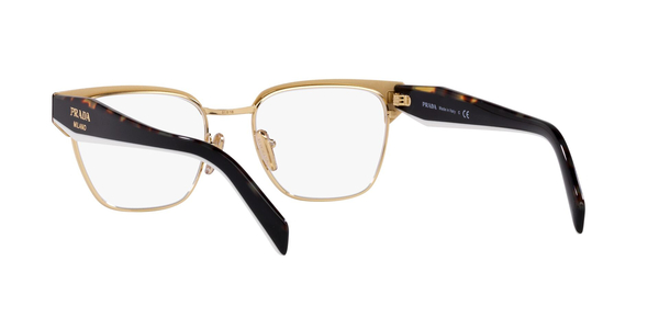 PRADA-65YV/G AAV1O1 BLACK/PALE GOLD 53*18, Negre, hi-res 7