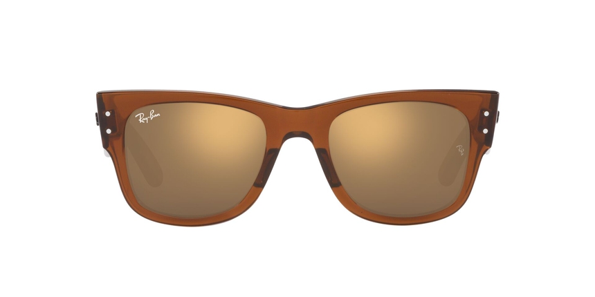 RB-0840S 663693 TRANSPARENT BROWN(LIGHT BROWN MIRROR GOLD 51*21, Marró transparent, hi-res image number 1
