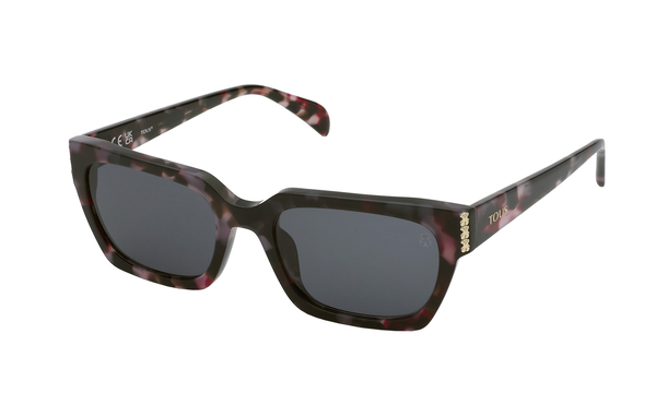 TOUS-B76V/S 0AGK SHINY PINK/BROWN VINTAGE HAVAN(SMOKE 54*19, Havana Rosa, hi-res 0