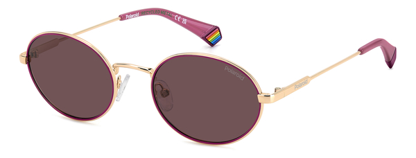 POLAROID-6228/S/X/S LTA*KL LILAC GOLD COPPER(VIOLET POLARIZED 53*21, Lila | Coure daurat, hi-res 0