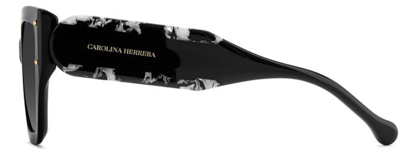 CAROLINA-0323/S/S 80S*HA BLACKWHITE(BROWNSHADED 53*21, Negro, hi-res image number 2