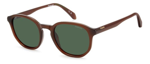 POLAROID-4195/S/S QGL*UC BROWN1(GREENPOLARIZED 51*21, Marr&oacute;n, hi-res 0