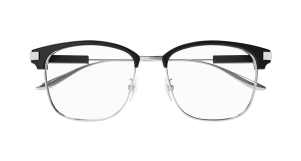 GUCCI-1439OK/S 001 BLACK-SILVER-TRANSPARENT 53*18, , hi-res 1