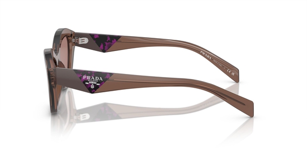 PRADA-A02S/S 17O60B BROWN TRANSPARENT 52*19, Marró transparent, hi-res 2