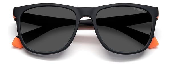 POLAROID-KIDS-8049/S 8LZ*M9 BLACK ORANGE(GREY POLARIZED 49*16, Negre, hi-res 1