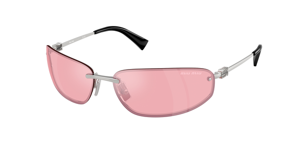 MIUMIU-A50S/S 1BC70J SILVER (PINK MIRROR 69*15, Plata, hi-res 0