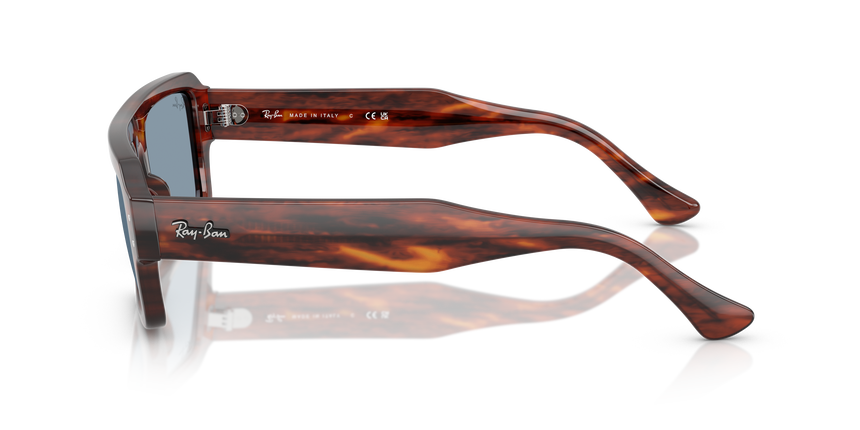 RB-4454 139856 STRIPED HAVANA(BLUE 56*20, Havana, hi-res image number 2