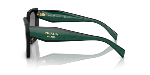 PRADA-15WS/S 1AB-5Z1 NEGRA/NEGRA VERDE 54*19, Negre, hi-res 2