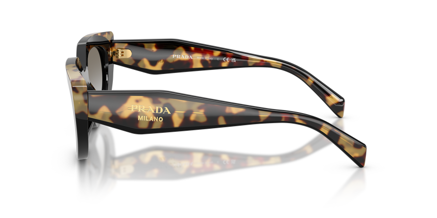 PRADA-D02S/S 0CD80L BLACK/MEDIUM TORTOISE(GREY GRADIENT 53*20, Negro/Havana, hi-res image number 2