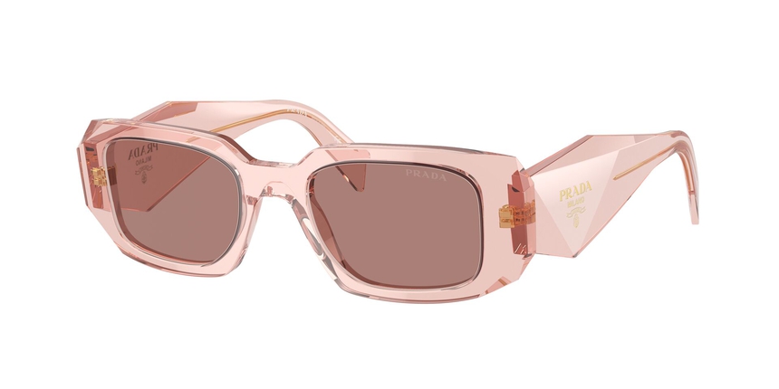 PRADA-17WS/S 19Q10D TRANSPARENT PEACH(LIGHT BROWN 49*20, Peach transparent, hi-res image number 0