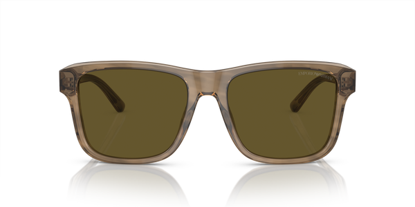 EMPORIO-4208/S 605573 SHINY GREEN/TOP BROWN(DARK BROWN 56*18, Verd | Marró, hi-res 1