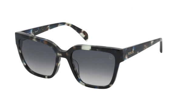 TOUS-B77/S 09UV BROWN/BLU HAVANA(SMOKE GRADIENT/MIRROR SILVER 54*18, Havana Blau, hi-res 0