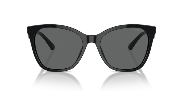 EMPORIO-4222U/S 501787 SHINY BLACK(DARK GREY 56*18, Negre, hi-res 1