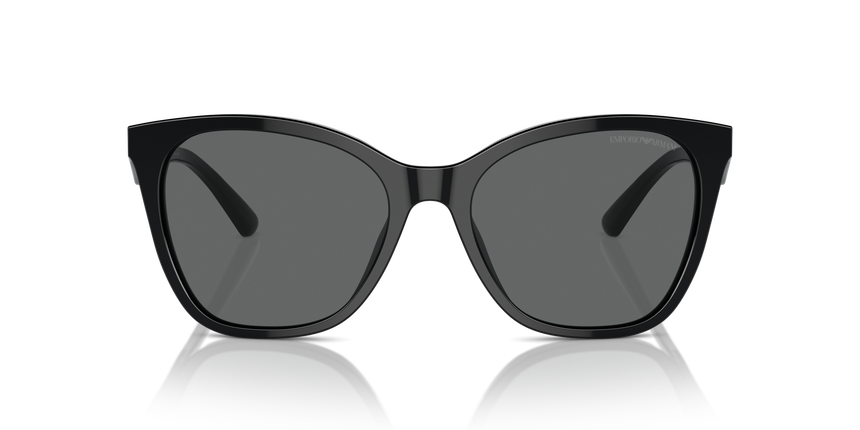 EMPORIO-4222U/S 501787 SHINY BLACK(DARK GREY 56*18, Negre, hi-res image number 1