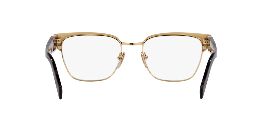 PRADA-65YV/G AAV1O1 BLACK/PALE GOLD 53*18, Negre, hi-res image number 6