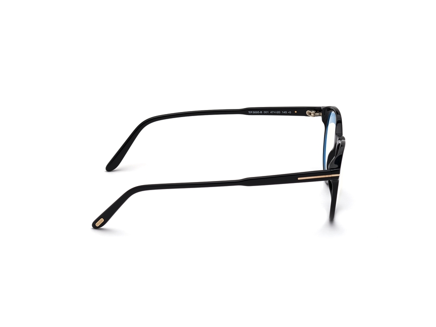 TOMFORD-5695B/G 001 shiny black+Filtro azul 49*20, Negre, hi-res image number 4