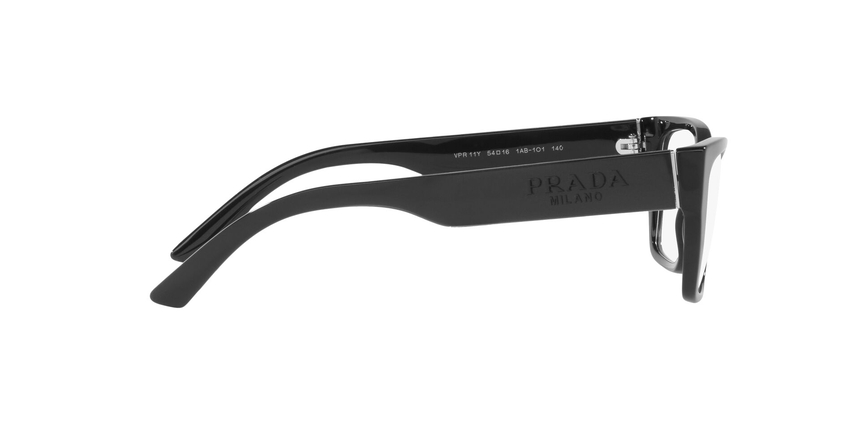 PRADA-11YV/G 1AB1O1 BLACK 54*16, Negre, hi-res image number 3