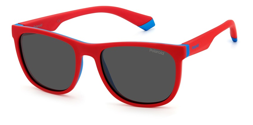 POLAROID-KIDS-8049/S 4E3*M9 RED BLUE(GREY POLARIZED 49*16, Vermell, hi-res image number 0