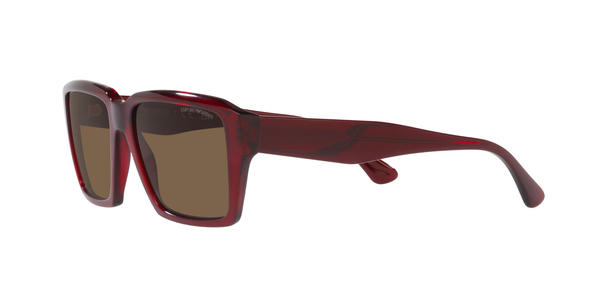 EMPORIO-4186/S 507573 SHINY TRANSPARENT RED(DARK BROWN 58*17, Vermell, hi-res 10