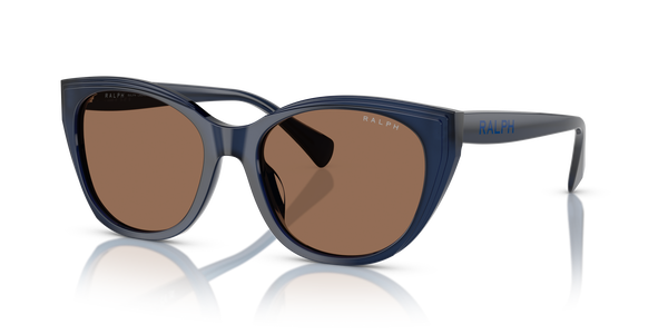 RALPH-5324U/S 605973 SHINY TRANSPARENT OPAL BLU(BROWN 56*18, Blau, hi-res 0