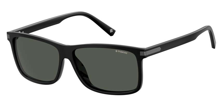 POLAROID-2075/S/X/S 807*M9  BLACK(GREY PZ **POL** 59*13, Negre, hi-res image number 0