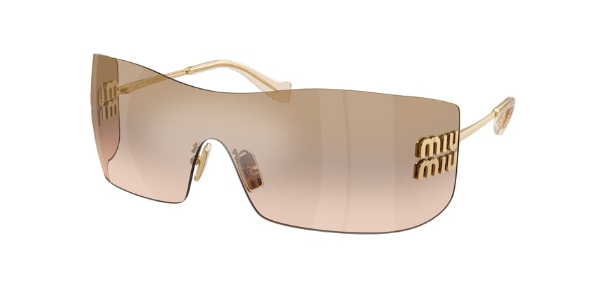 MIUMIU- B53S/S 5AK20P GOLD(LIGHT BROWN MIRROR BRONZE GRAD 44*0, , hi-res image number 0
