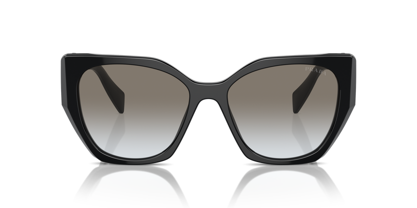 PRADA-19ZS/S 1AB0A7 BLACK (GREY GRADIENT 55*17, Negre, hi-res image number 1