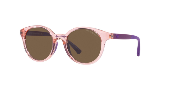 EMPORIO-KIDS-4185/S 554473 TRANSPARENT PINK(DARK BROWN 47*18, Rosa, hi-res 0 EMPORIO-KIDS-4185/S 554473 TRANSPARENT PINK(DARK BROWN 47*18, Rosa, hi-res 0