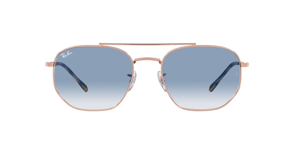 RB-3707 92023F ROSE GOLD(CLEAR GRADIENT BLUE 54*20, Or rosa, hi-res 1