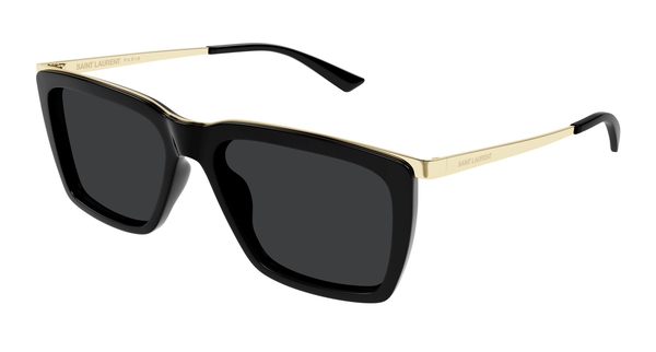 SAINT-LAURENT-SL765/S 001 BLACK-GOLD-BLACK 56*17, , hi-res 0