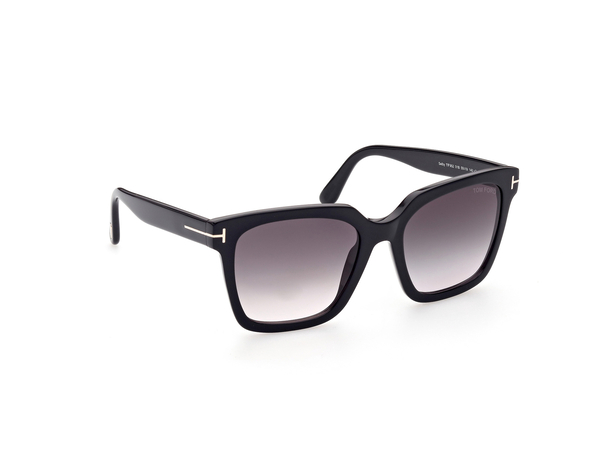TOMFORD-0952/S 01B shiny black  (gradient smoke 55*19, Negre, hi-res 5