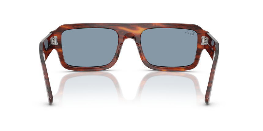 RB-4454 139856 STRIPED HAVANA(BLUE 56*20, Havana, hi-res image number 3