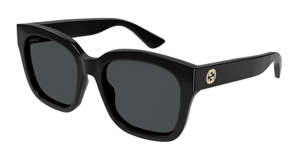 GUCCI-1338/S 001 BLCK BLACK SMOKE 54*19, Negre, hi-res 0
