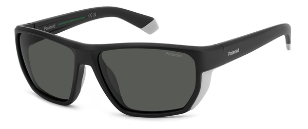 POLAROID-7057/S 003*M9 MATTE BLACK(GREY POLARIZED 60*15, Negre mat, hi-res 0