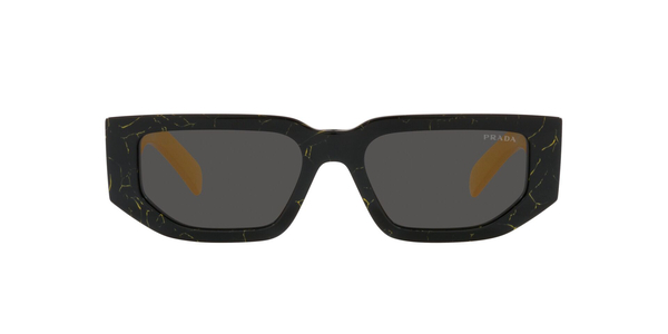 PRADA-09ZS/S 19D5S0 BLACK YELLOW MARBLE(DARK GREY 54*18, Negro/Amarillo, hi-res 1