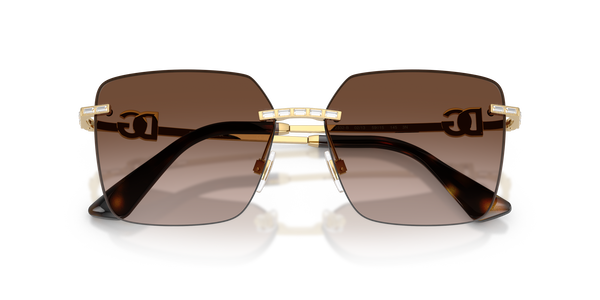 GABBANA-2332B/S 02/13 GOLD(GRADIENT BROWN 59*15, , hi-res 4