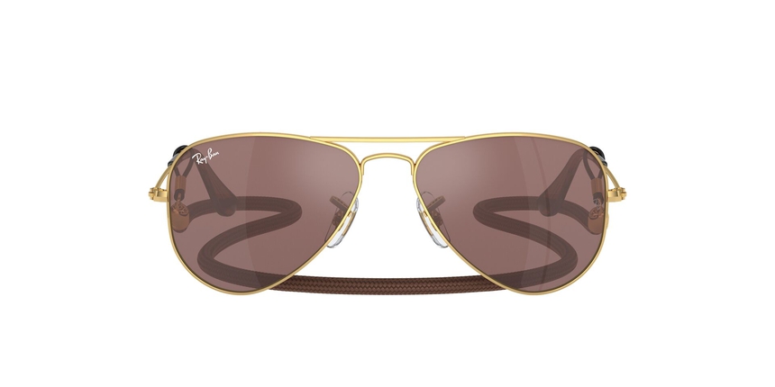 RJ-9506S 223/6G*3N ARISTA(BROWN MIRR SILVER + cordon marron 52*14, Daurat, hi-res image number 1