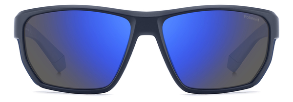 POLAROID-7057/S FLL*5X MATTE BLUE(BLUE MIRROR POLARIZED 60*15, Blau mat, hi-res 1